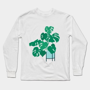 Monstera Deliciosa Long Sleeve T-Shirt